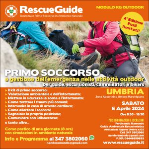 PRIMO SOCCORSO E GESTIONE DELL’EMERGENZA NELLE ATTIVITA’ OUTDOOR